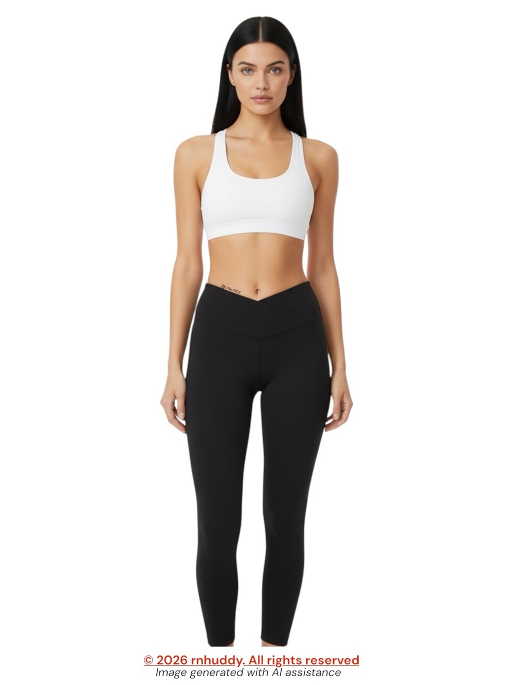 Aerie XL black high rise crossover 7/8 leggings